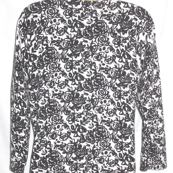 SARAH SPENCER sweater Silk blend Cardigan Floral - Picture 3 of 4